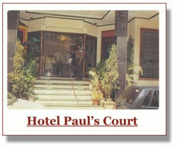 Pauls Court Hotell New Delhi Exteriör bild