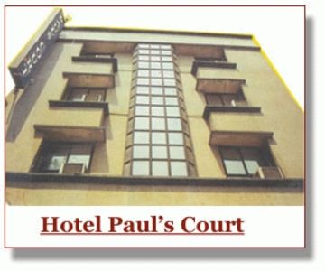 Pauls Court Hotell New Delhi Exteriör bild
